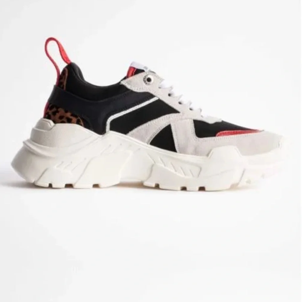 Zadig&Voltaire Future Leo Printed Sneakers - Picture 3 of 8